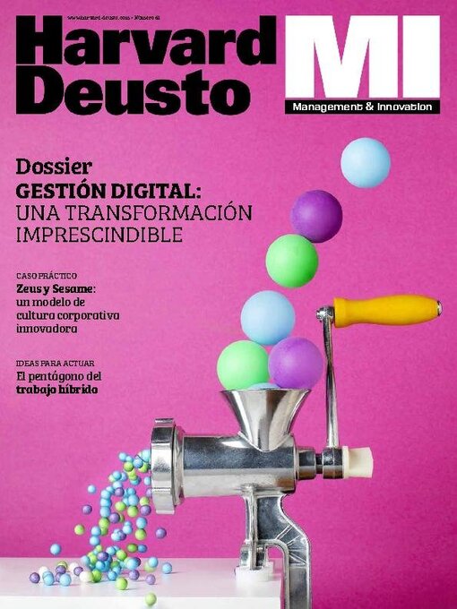 Title details for Harvard Deusto Management & Innovations by Grufium Educación y Excelencia S.L. - Available